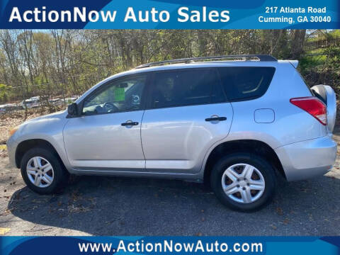 2008 Toyota RAV4 for sale at ACTION NOW AUTO SALES in Cumming GA