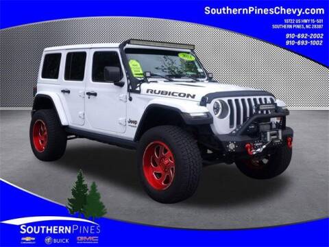2018 Jeep Wrangler Unlimited for sale at PHIL SMITH AUTOMOTIVE GROUP - SOUTHERN PINES GM in Southern Pines NC