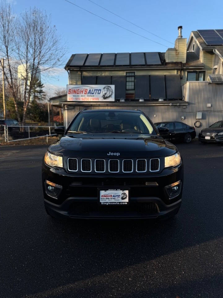 2019 Jeep Compass for sale at Singh's Auto Sales in Jessup, MD