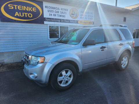 2012 Ford Escape for sale at STEINKE AUTO INC. in Clintonville WI