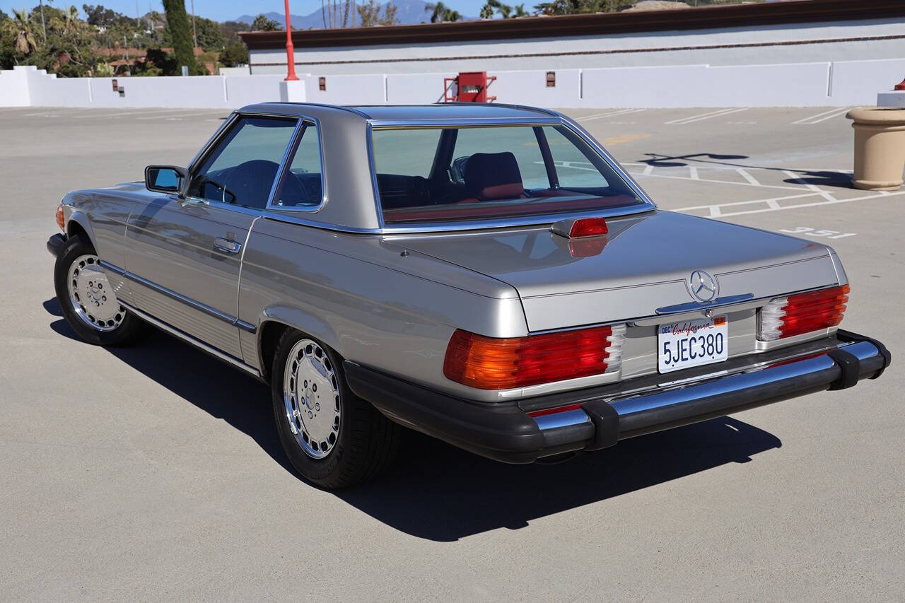 1986 Mercedes-Benz 560-Class for sale at DE AUTOS INC in San Juan Capistrano, CA