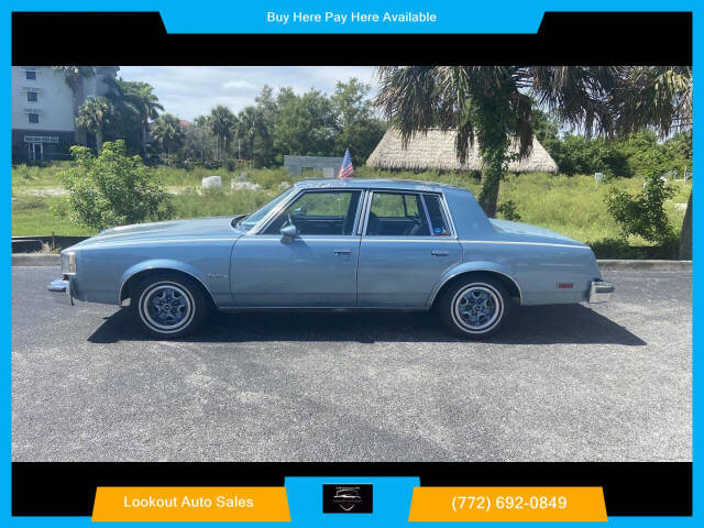 1984 Oldsmobile Cutlass Supreme for sale at Lookout Auto Sales in Stuart, FL