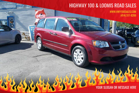 2014 Dodge Grand Caravan for sale at Highway 100 & Loomis Road Sales in Franklin WI