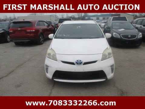 2013 Toyota Prius for sale at First Marshall Auto Auction in Harvey IL