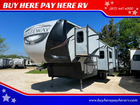 2018 Heartland Gateway 3712RDMD for sale at BUY HERE PAY HERE RV in Burleson TX