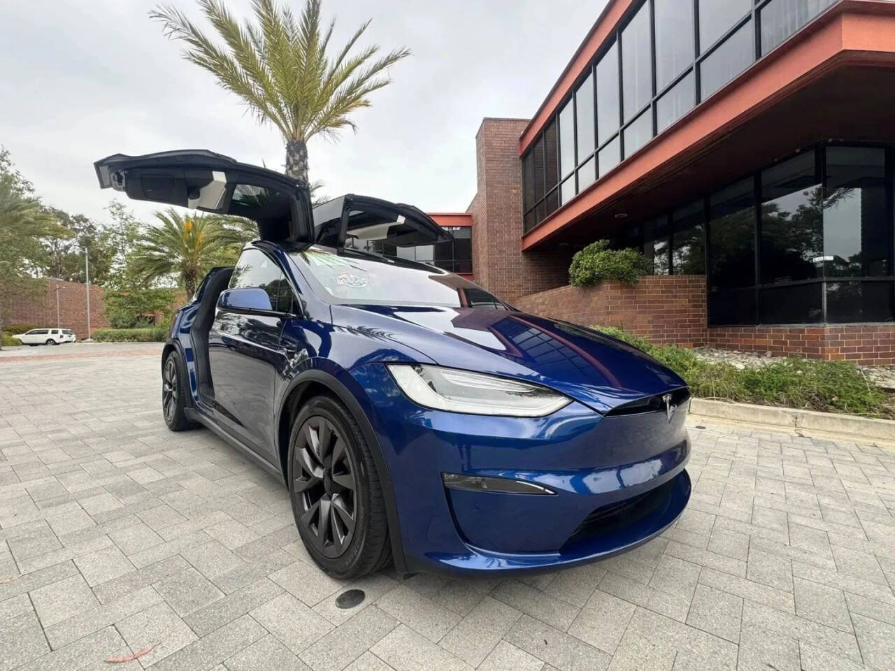Dk. Blue 2022 Tesla Model X Base AWD 4dr SUV 2