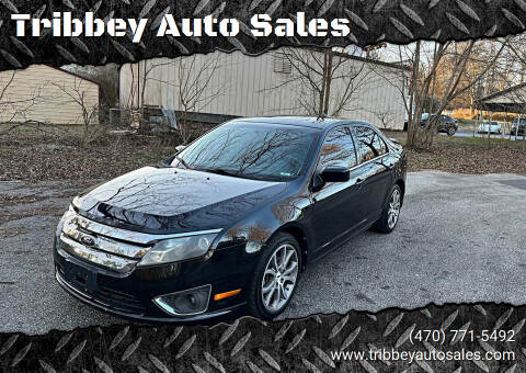 2012 Ford Fusion for sale at Tribbey Auto Sales in Stockbridge GA