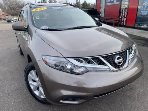 2012 Nissan Murano for sale at 4 Wheels Premium Pre-Owned Vehicles in Youngstown OH