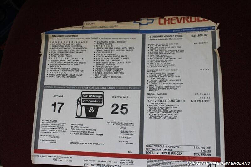 1994 Chevrolet Impala 53