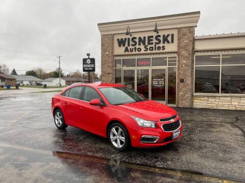 2015 Chevrolet Cruze for sale at Wisneski Auto Sales, Inc. in Green Bay WI