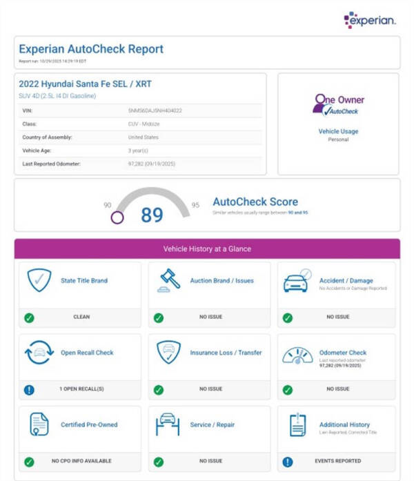 2022 Hyundai Santa Fe SEL