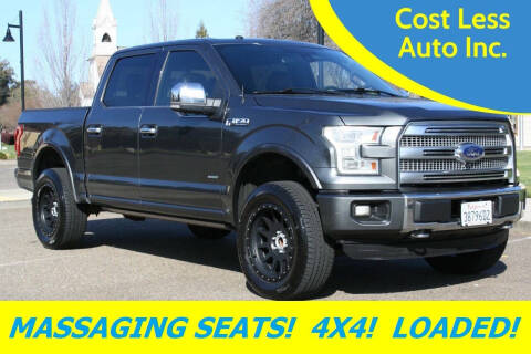2016 Ford F-150 for sale at Cost Less Auto Inc. in Rocklin CA