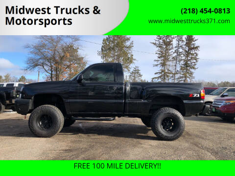 2004 Chevrolet Silverado 1500 for sale at Midwest Trucks & Motorsports in Merrifield MN