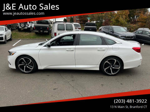 2021 Honda Accord for sale at J&E Auto Sales in Branford CT