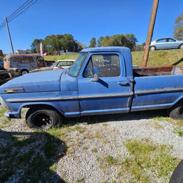 1968 Ford F-100 for sale at WW Kustomz Auto Sales in Toccoa GA