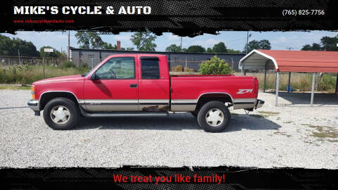 1998 Chevrolet C/K 1500 Series for sale at MIKE'S CYCLE & AUTO in Connersville IN