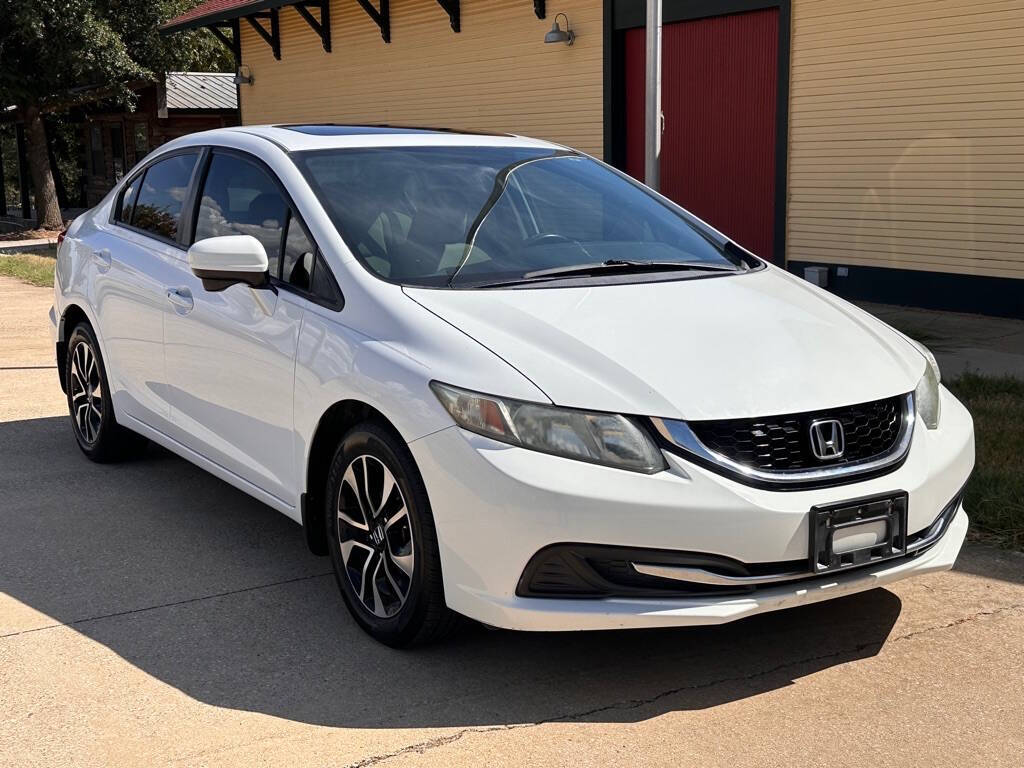 2015 Honda Civic for sale at BANKERS AUTOS in Denton, TX