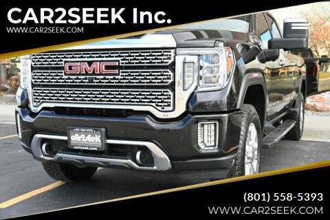 2020 GMC Sierra 3500HD for sale at CAR2SEEK Inc. in Salt Lake City UT