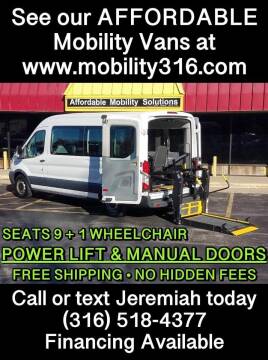 2016 Ford Transit for sale at Affordable Mobility Solutions, LLC - Mobility/Wheelchair Accessible Inventory-Wichita in Wichita KS