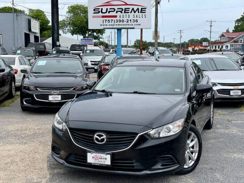 2014 Mazda MAZDA6 for sale at Supreme Auto Sales in Chesapeake VA