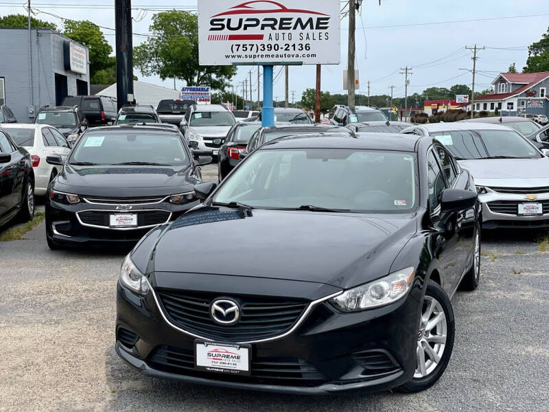 2014 Mazda MAZDA6 for sale at Supreme Auto Sales in Chesapeake VA