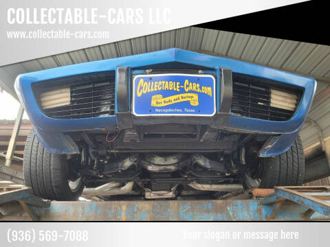 1977 Chevrolet Corvette for sale at COLLECTABLE-CARS LLC - Classics & Collectables in Nacogdoches TX