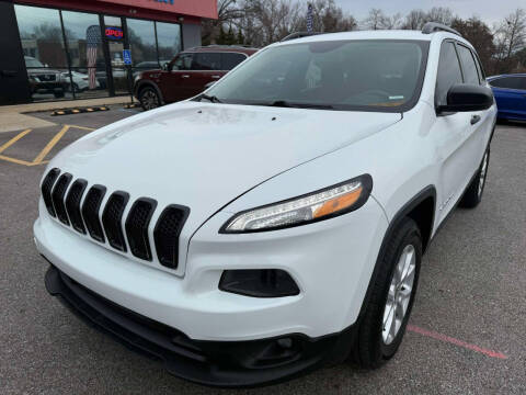 2016 Jeep Cherokee for sale at K & B AUTO SALES LLC in Saint Louis MO