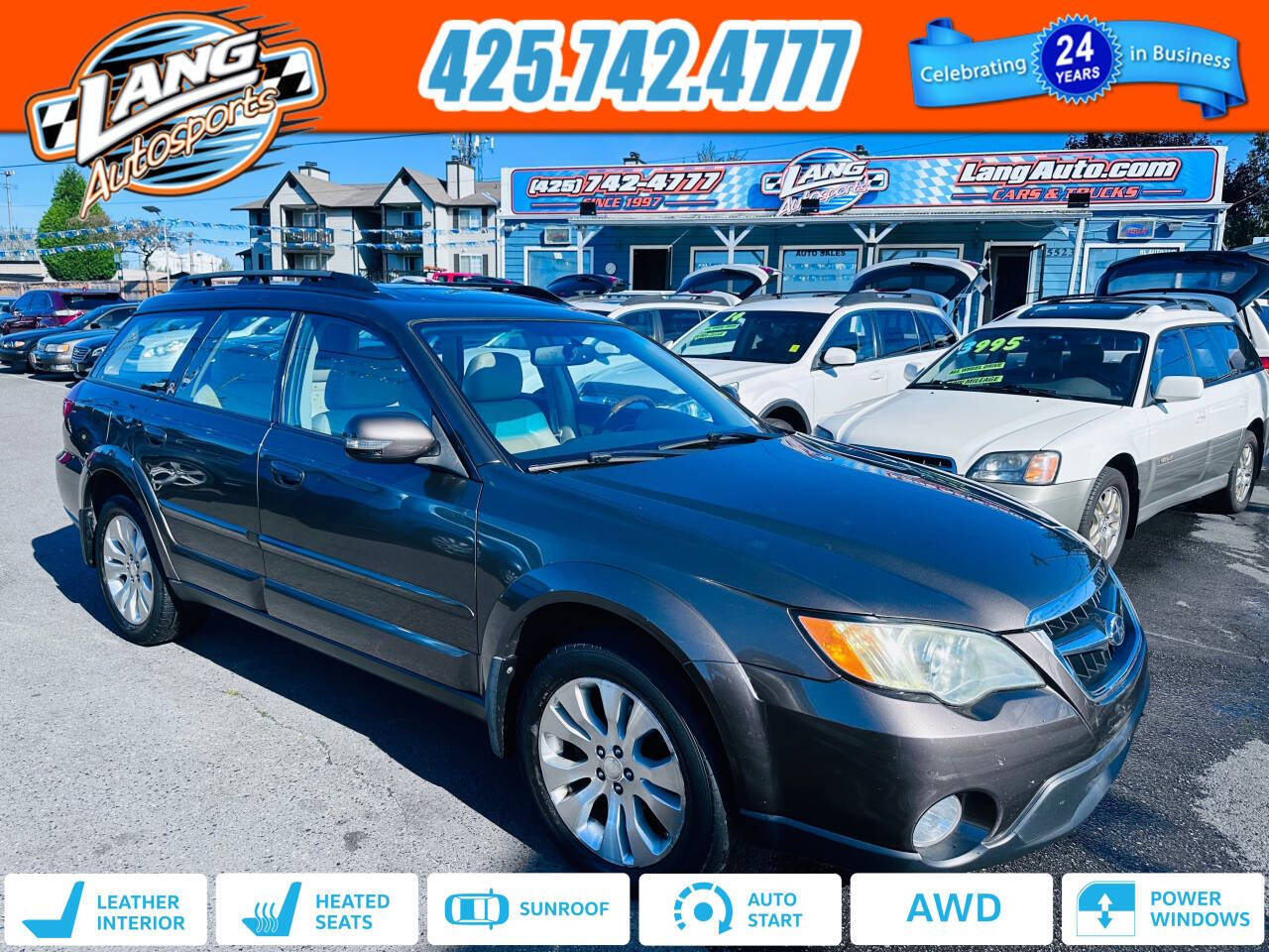 2008 Subaru Outback for sale at Lang Autosports in Lynnwood, WA