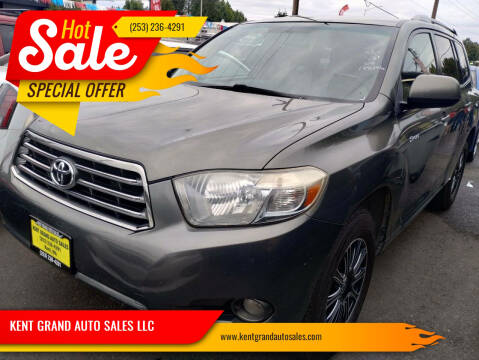 2008 Toyota Highlander for sale at KENT GRAND AUTO SALES LLC in Kent WA