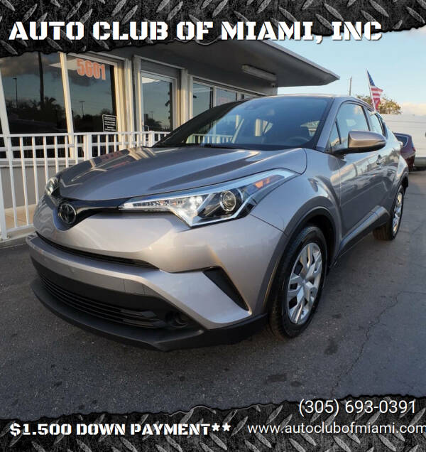 2019 Toyota C-HR for sale at AUTO CLUB OF MIAMI, INC in Miami FL