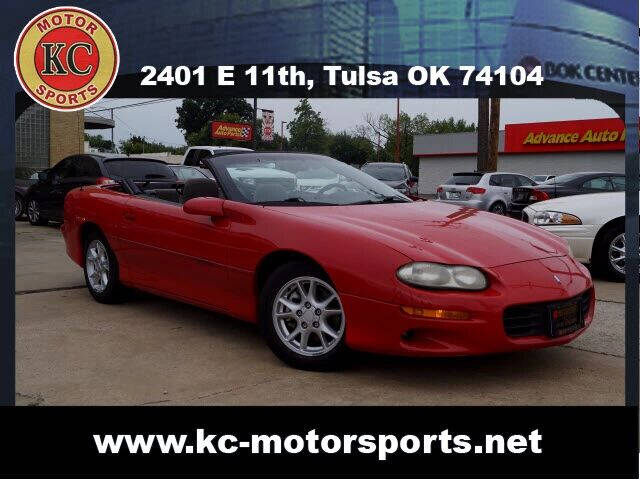 2001 Chevrolet Camaro for sale at KC MOTORSPORTS in Tulsa OK