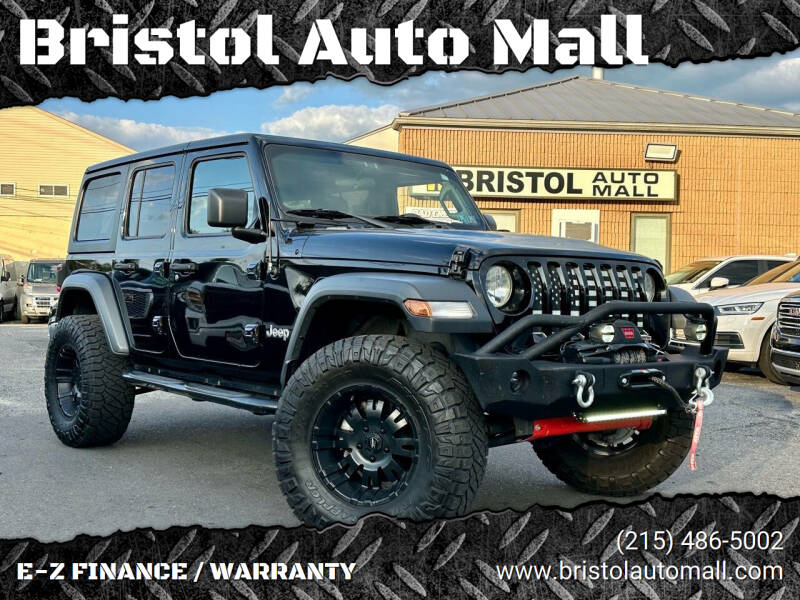 2018 Jeep Wrangler Unlimited for sale at Bristol Auto Mall in Levittown PA