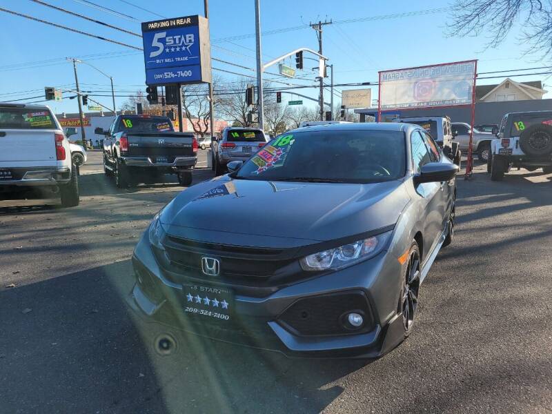 2018 Honda Civic for sale at 5 Star Auto Sales in Modesto CA