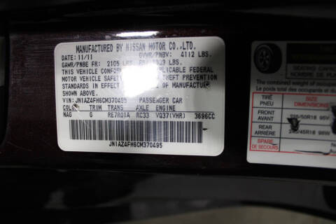 2012 Nissan 370Z