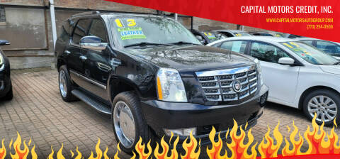 2013 Cadillac Escalade for sale at Capital Motors Credit, Inc. in Chicago IL