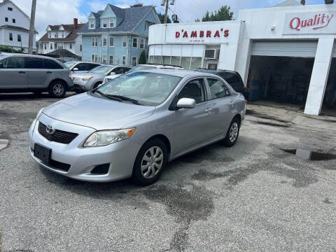 2010 Toyota Corolla for sale at Dambra Auto Sales in Providence RI
