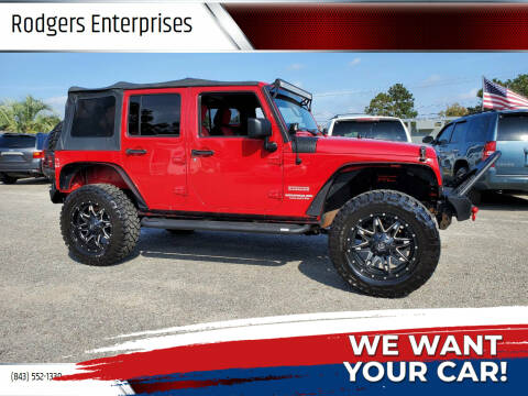 2011 Jeep Wrangler Unlimited for sale at Rodgers Wranglers in North Charleston SC
