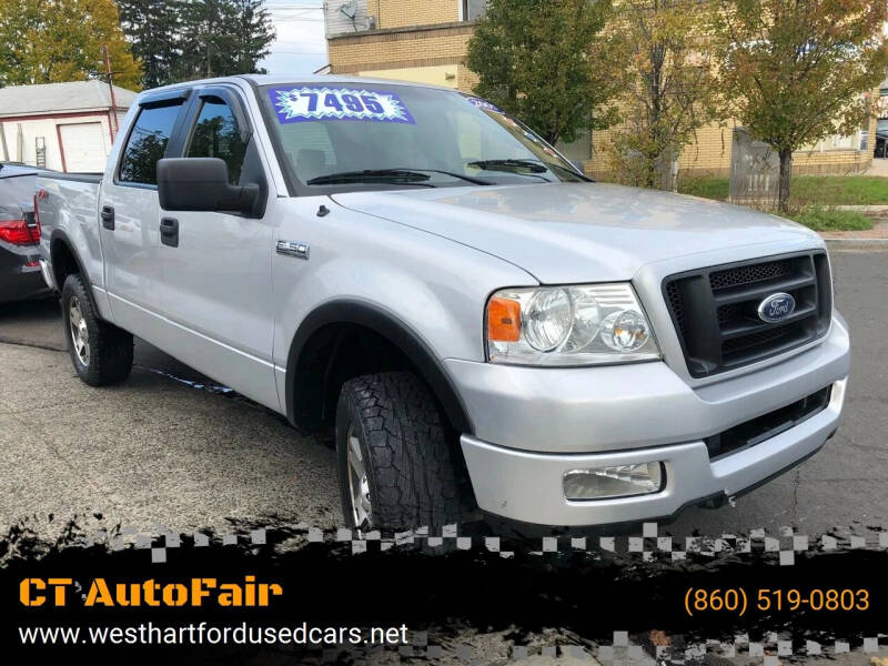 2005 Ford F-150 for sale at CT AutoFair in West Hartford CT