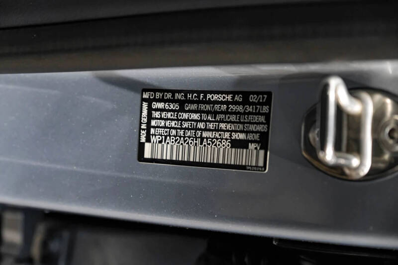 2017 Porsche Cayenne S