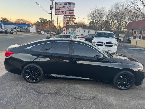 2018 Honda Accord for sale at Next to New in Oxford NC