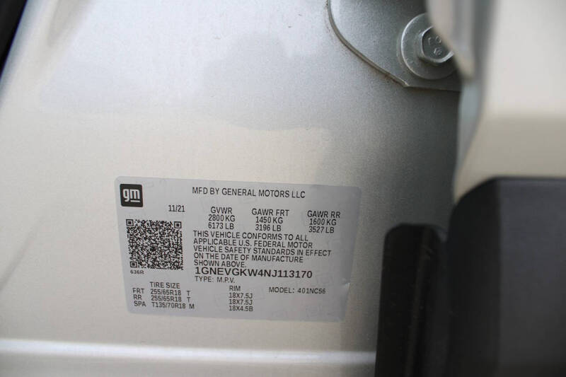 2022 Chevrolet Traverse LT Cloth