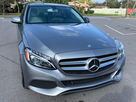 2015 Mercedes-Benz C-Class for sale at Consumer Auto Credit in Tampa FL