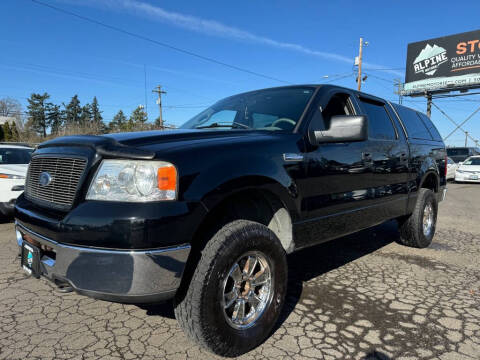 2006 Ford F-150 for sale at ALPINE MOTORS in Milwaukie OR