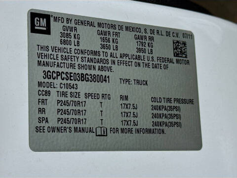 2011 Chevrolet Silverado 1500 LT