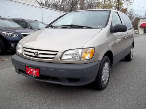 2003 Toyota Sienna for sale at 1st Choice Auto Sales in Fairfax VA