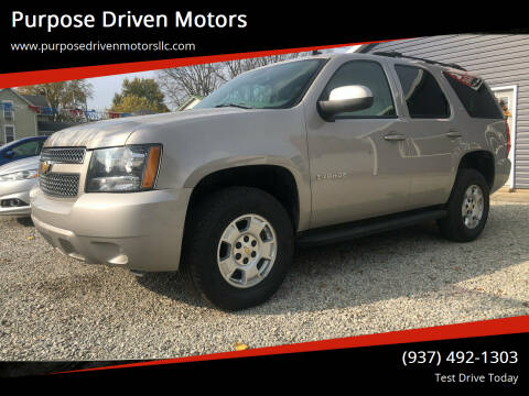 2007 Chevrolet Tahoe for sale at Purpose Driven Motors in Sidney OH