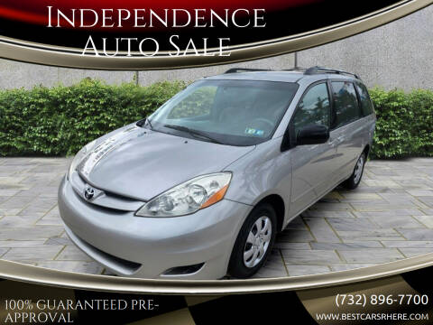 2008 Toyota Sienna for sale at Independence Auto Sale in Bordentown NJ