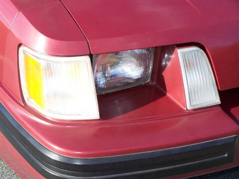 1984 Ford Mustang SVO Turbo