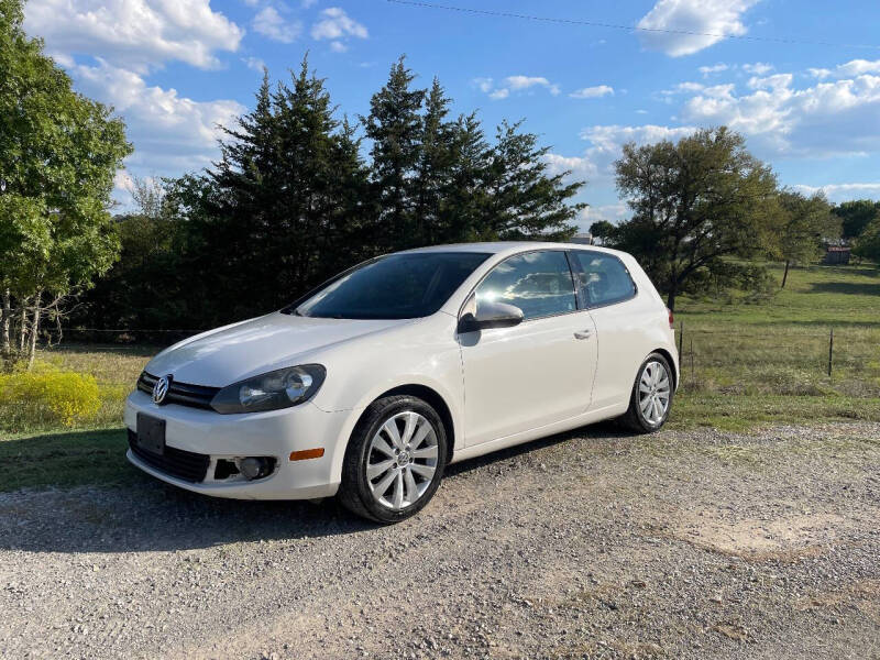 2012 Volkswagen Golf for sale at CAVENDER MOTORS in Van Alstyne TX