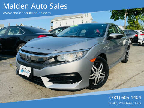 2016 Honda Civic for sale at Malden Auto Sales in Malden MA
